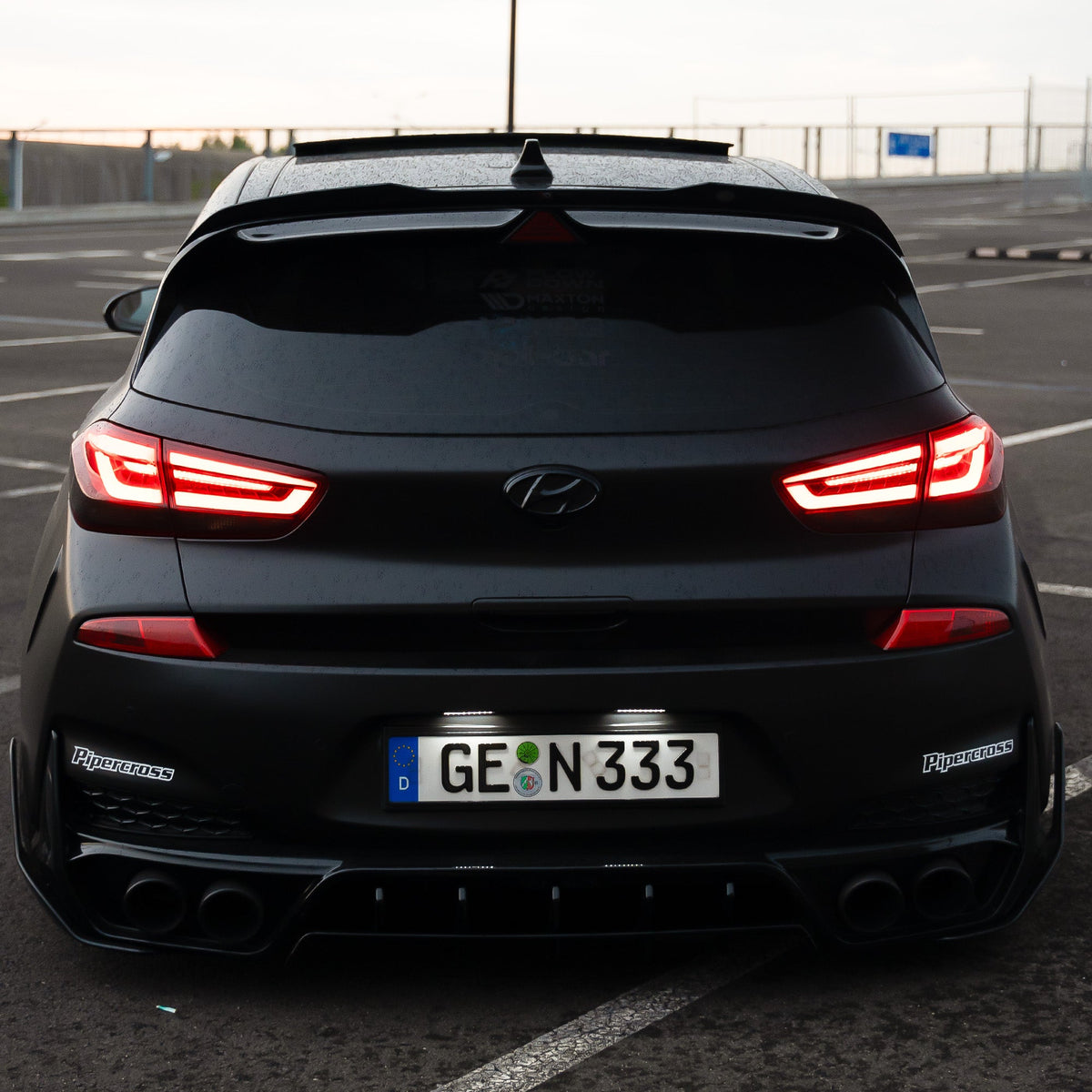 Tönungsfolie Rückleuchten für Hyundai I30N   FLOW DOWN®