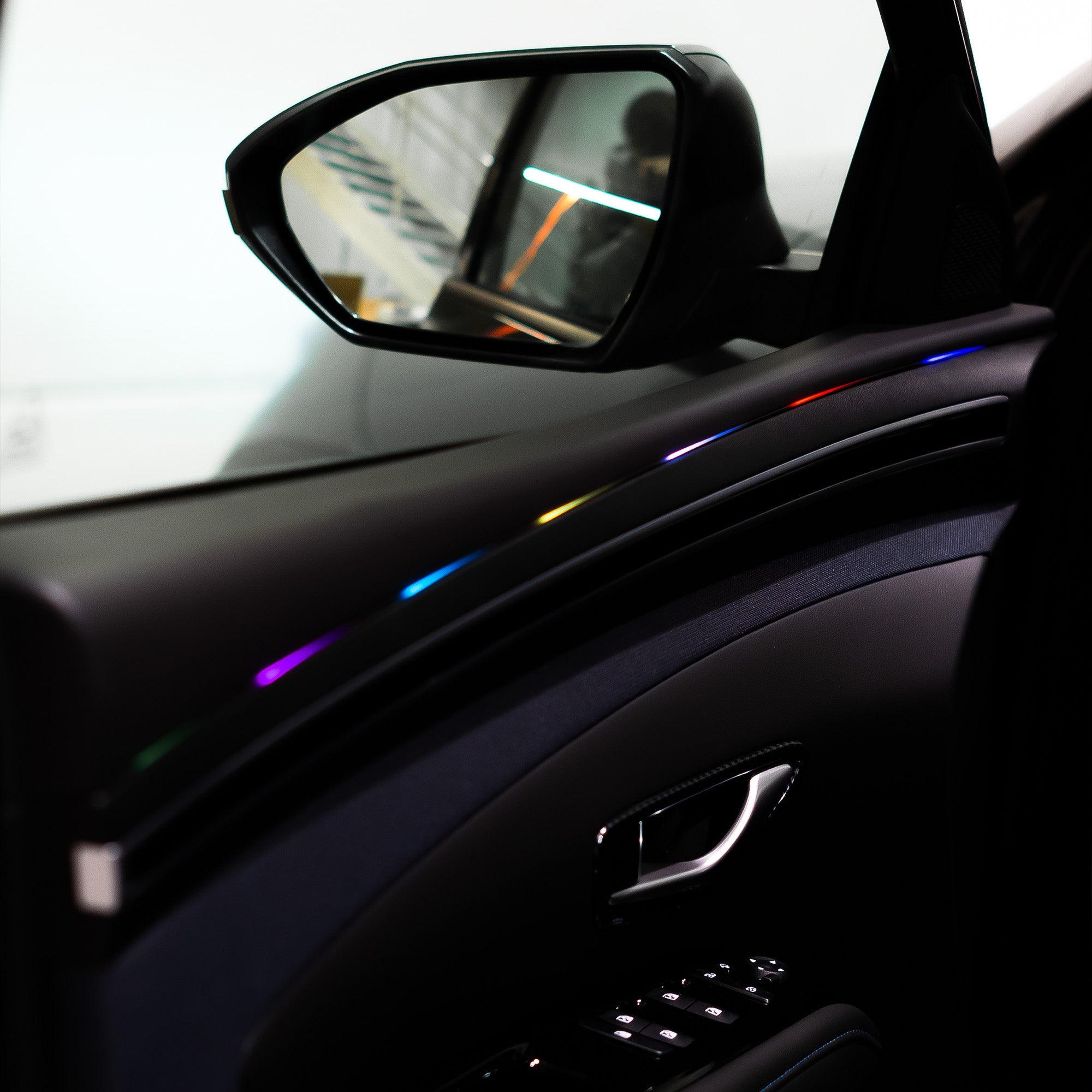 FLOW DOWN® Ambientebeleuchtung 2.0 Nachrüstung für Hyundai Tucson   FLOW DOWN®