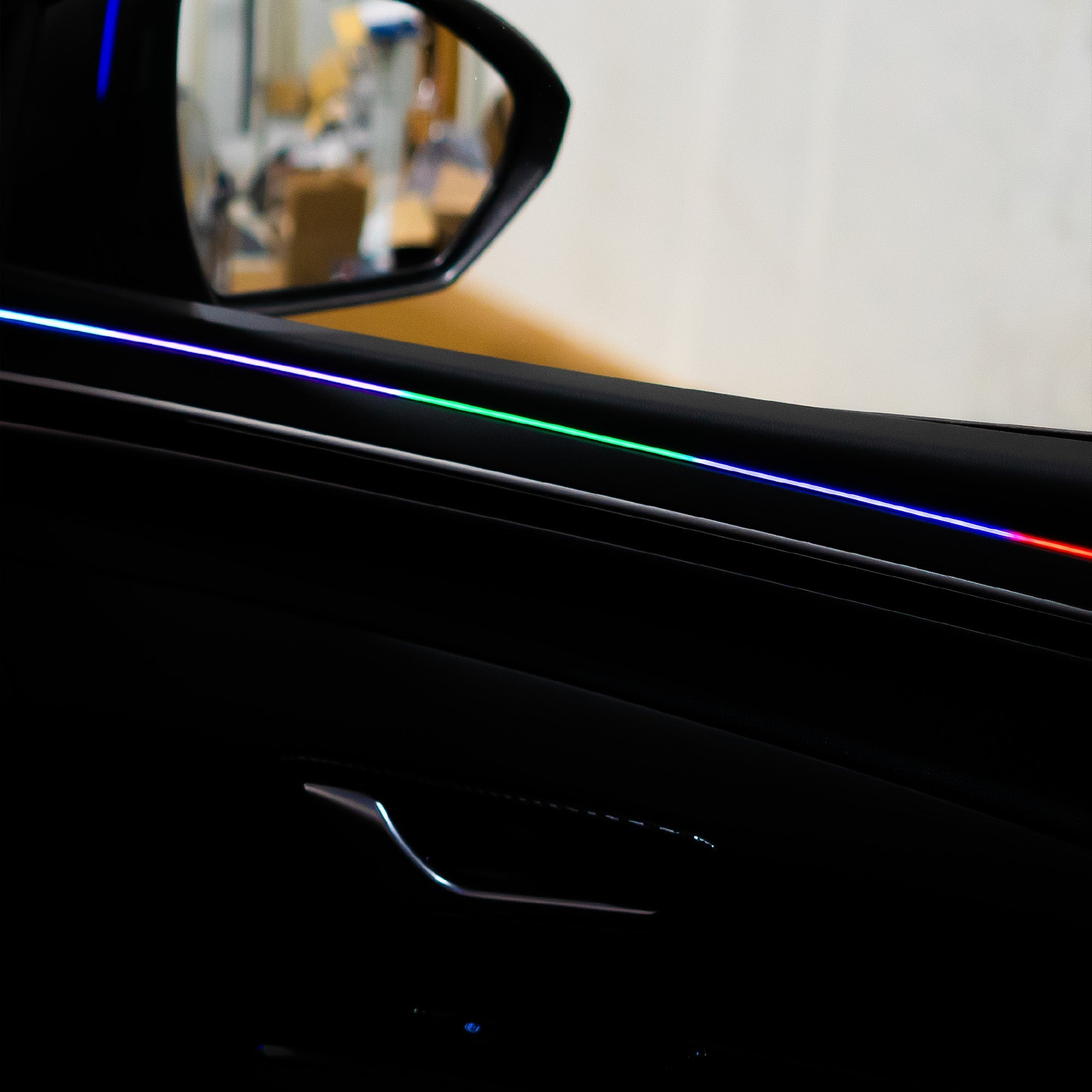FLOW DOWN® Ambientebeleuchtung 2.0 Nachrüstung für Hyundai Tucson   FLOW DOWN®