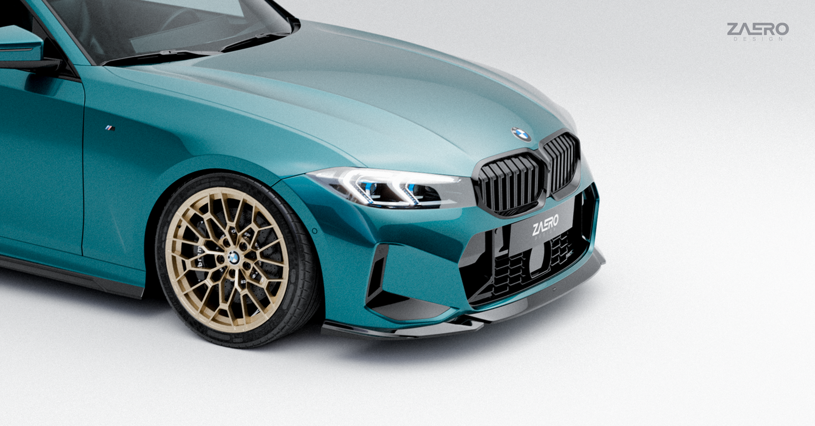 EVO-1 Frontlippe passend für BMW 3er G20 G21 – Frontdetail