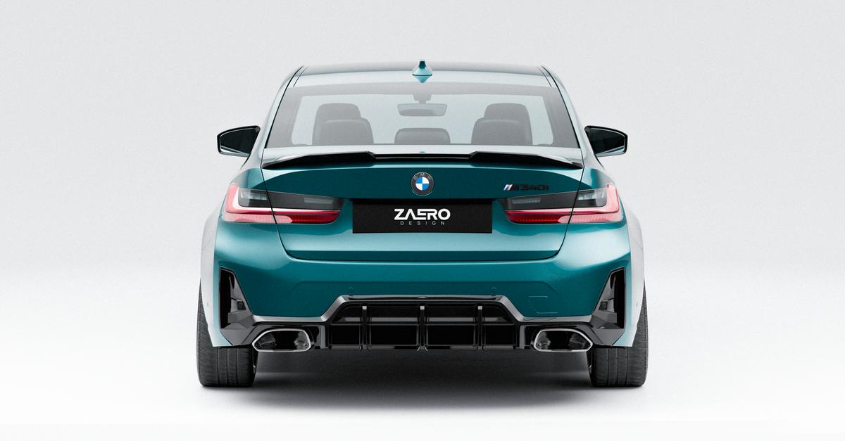 Diffusor passend für BMW M340 G20 G21 – Detail