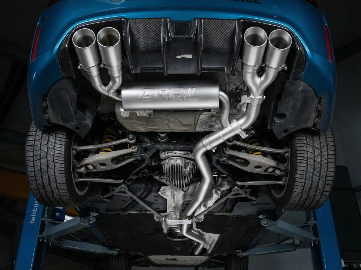 Grail Abgasanlage passend für BMW M2 F87 (N55) – Klappenanlage   Grail