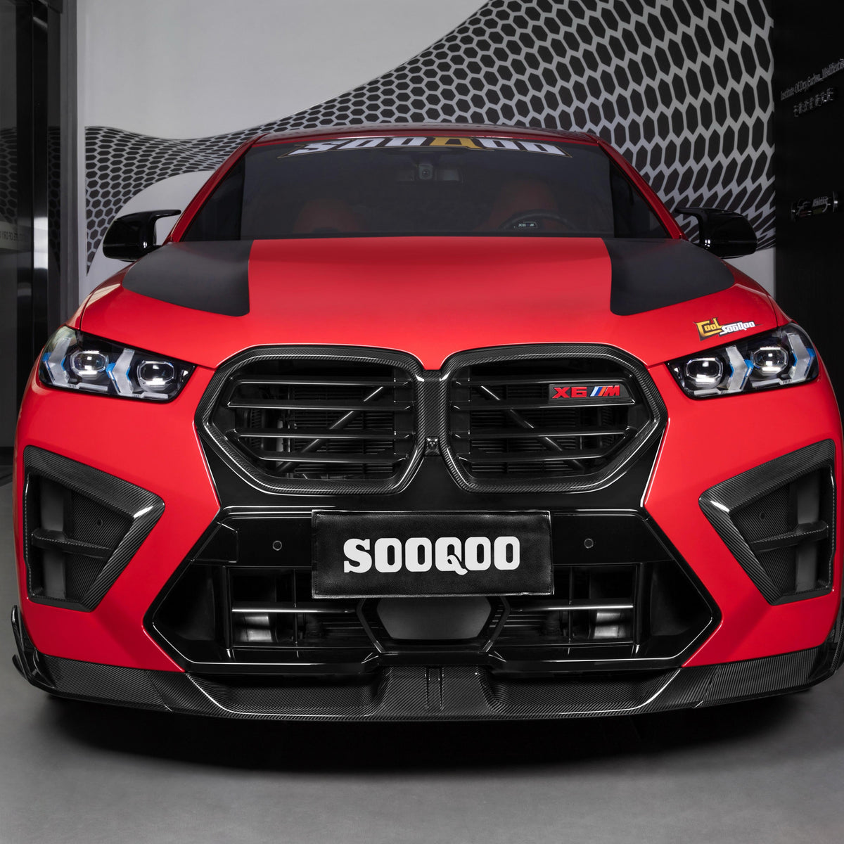 Front Lufteinlässe passend für BMW X5M F95 X6M F96 LCI   Sooqoo
