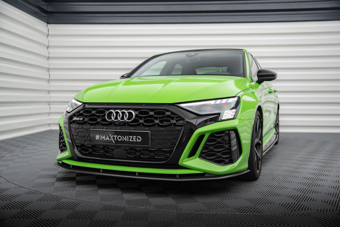 Carbon Bodykit Set Frotnspoiler Seitenschweller Heckansatz für Audi RS3 8Y Limousine   Maxton Design