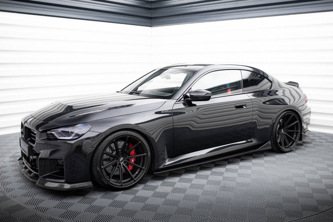 Carbon Bodykit Set Frotnspoiler Seitenschweller Heckansatz für BMW M2 G87   Maxton Design