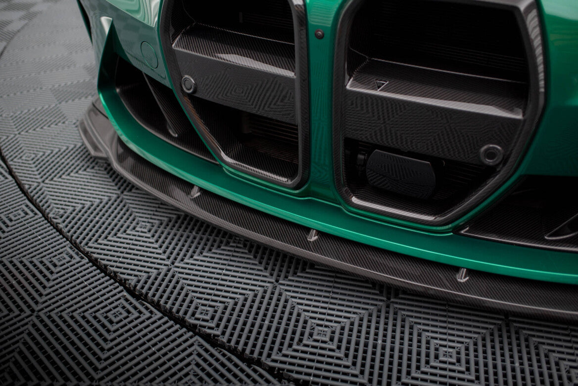 Carbon Bodykit Set Frotnspoiler Seitenschweller Heckansatz für BMW M3 G80   Maxton Design