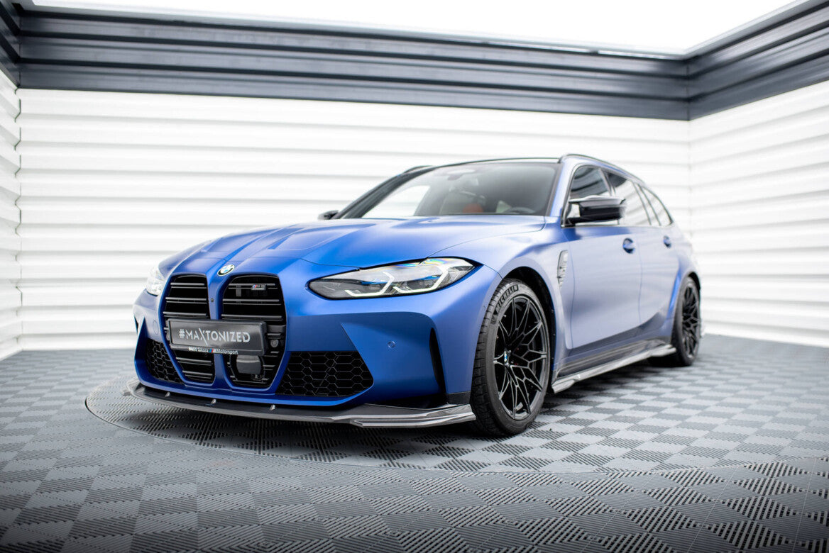 Carbon Bodykit Set Frotnspoiler Seitenschweller Heckansatz für BMW M3 G81   Maxton Design