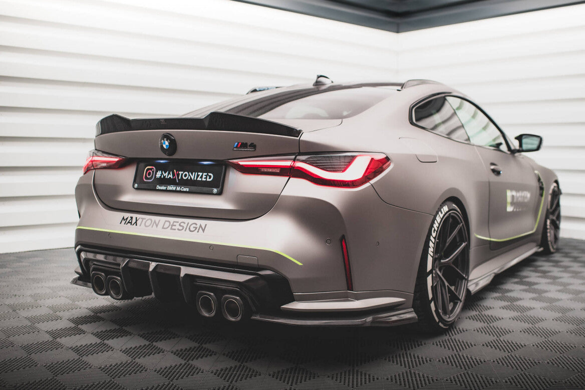 Carbon Bodykit Set Frotnspoiler Seitenschweller Heckansatz für BMW M4 G82   Maxton Design