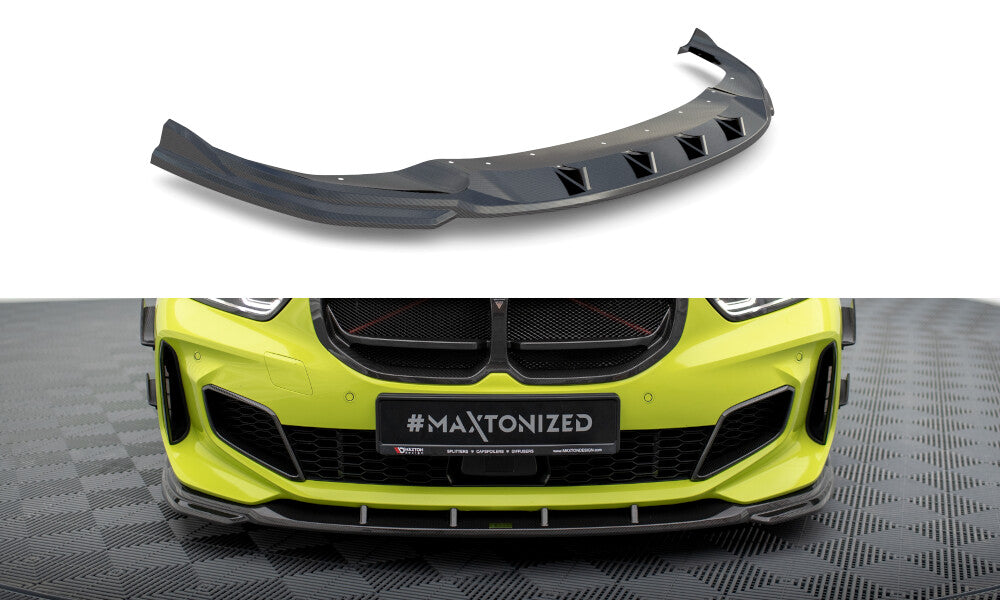 Carbon Cup Spoilerlippe für BMW 1er F40 M-Paket/M135i   Maxton Design