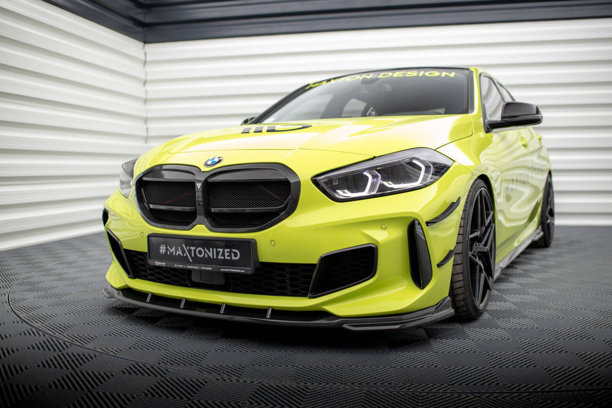 Carbon Cup Spoilerlippe für BMW 1er F40 M-Paket/M135i   Maxton Design