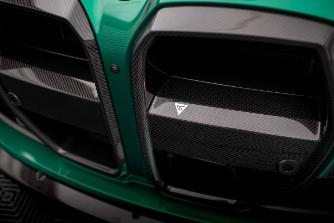 Carbon Fiber Front Kühler Grill für BMW M4 G82 / M3 G80   Maxton Design
