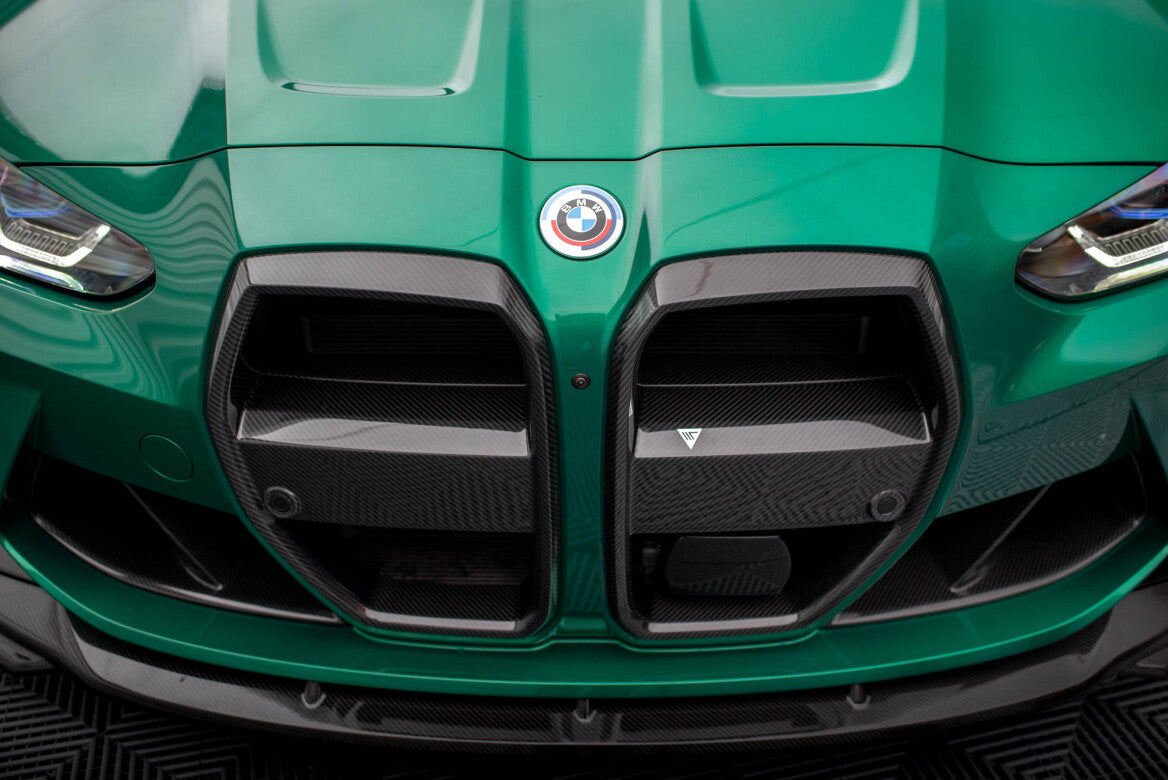 Carbon Fiber Front Kühler Grill für BMW M4 G82 / M3 G80   Maxton Design
