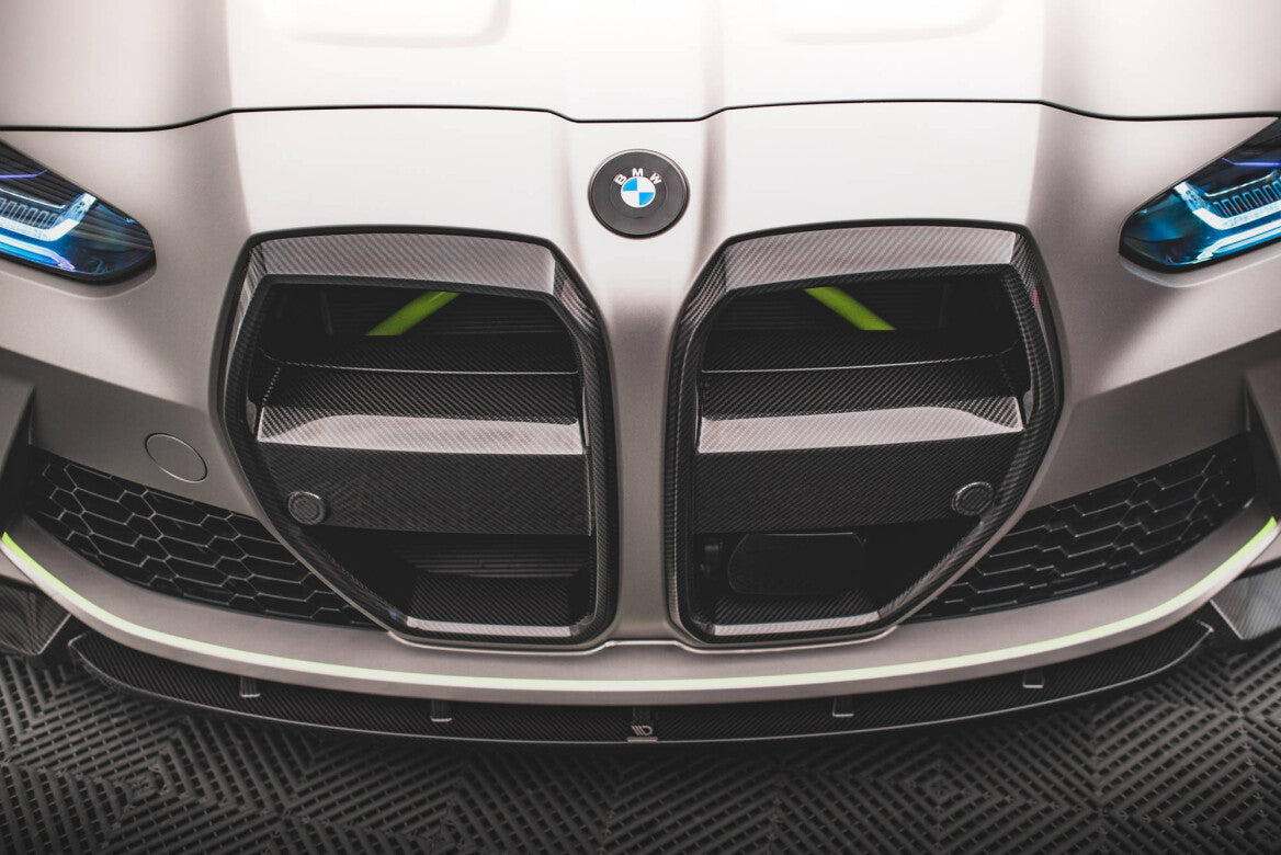 Carbon Fiber Front Kühler Grill für BMW M4 G82 / M3 G80   Maxton Design