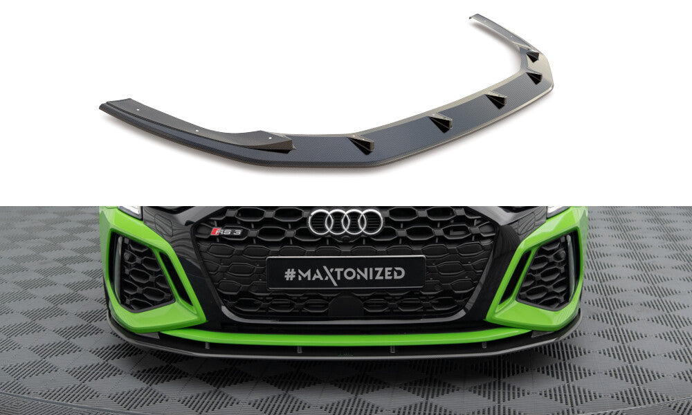 Carbon Fiber Front Splitter für Audi RS3 8Y   Maxton Design