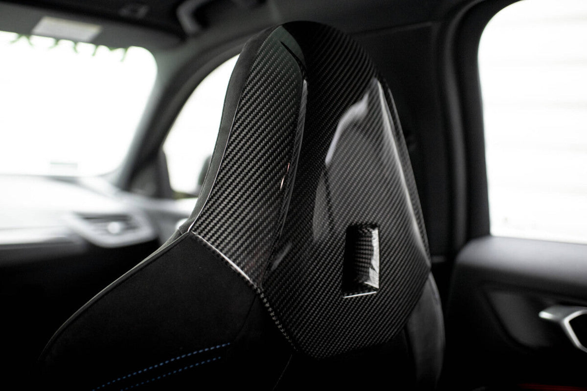 Carbon Kopfstützen Cover für BMW 1er F40 M135i   Maxton Design