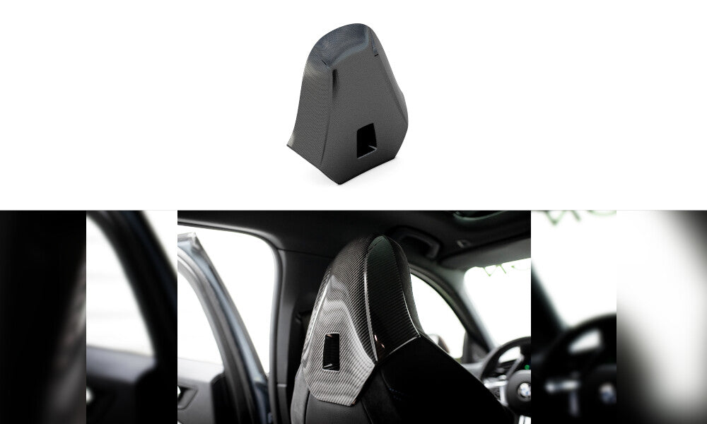 Carbon Kopfstützen Cover für BMW 1er F40 M135i   Maxton Design