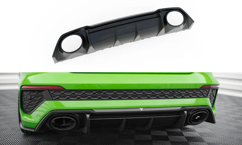 Carbon Fiber Heck Ansatz Diffusor für Audi RS3 Limousine 8Y   Maxton Design