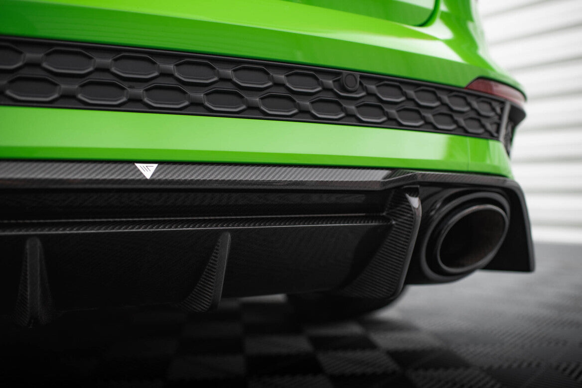 Carbon Fiber Heck Ansatz Diffusor für Audi RS3 Limousine 8Y   Maxton Design