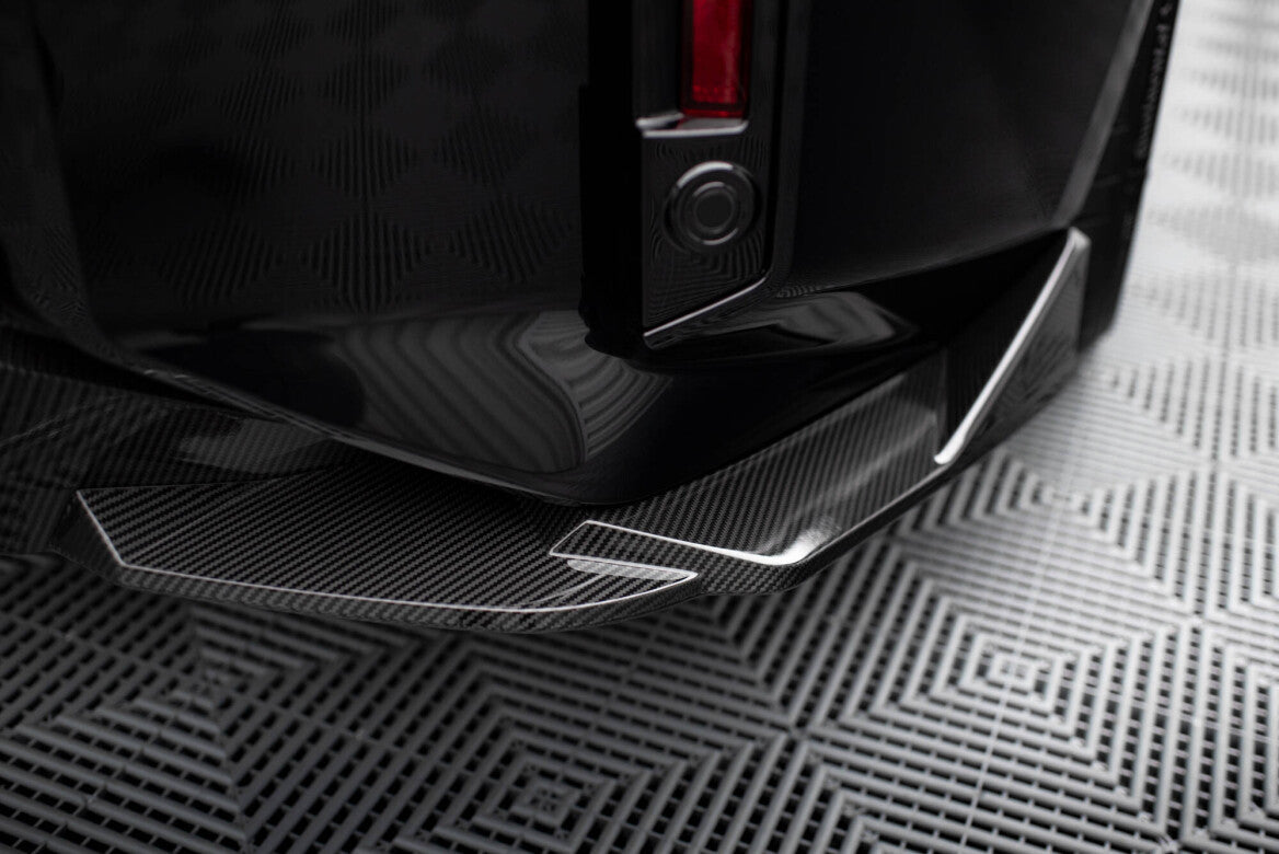 Carbon Fiber Heck Ansatz Flaps Diffusor für BMW M2 G87   Maxton Design