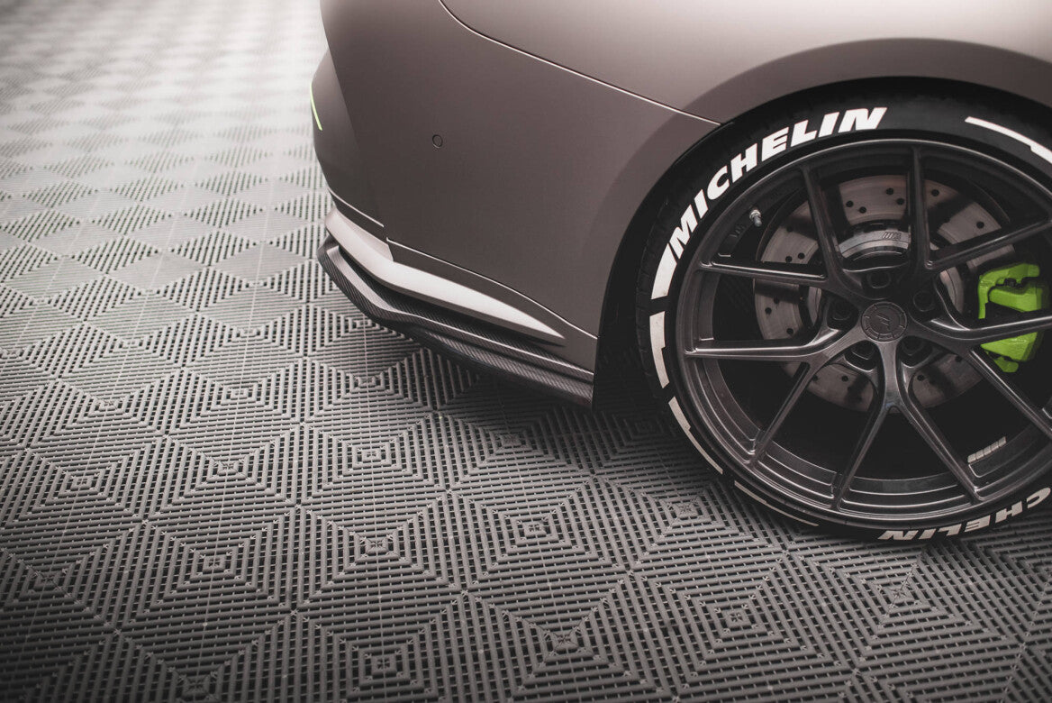 Carbon Fiber Heck Ansatz Flaps Diffusor für BMW M4 G82   Maxton Design