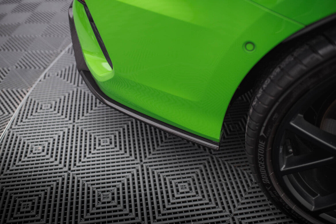 Carbon Fiber Heck Ansatz Flaps Diffusor V.2 für Audi RS3 Limousine 8Y   Maxton Design