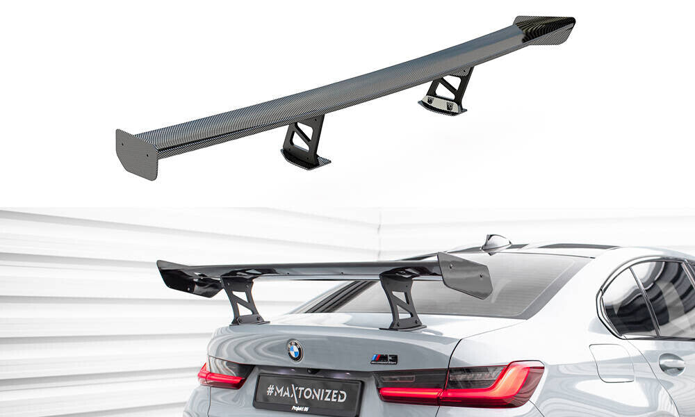 Carbon Fiber Heck Spoiler Heckflügel für BMW M3 G80   Maxton Design