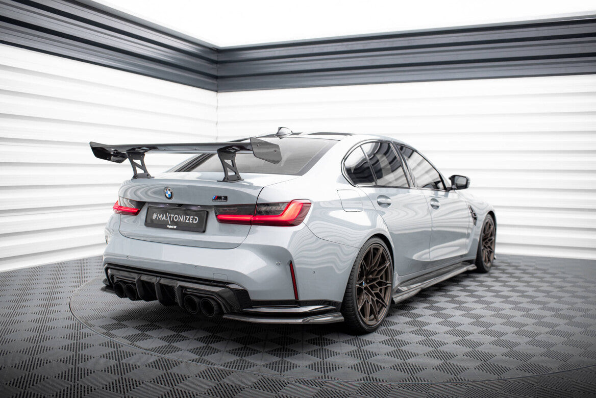 Carbon Fiber Heck Spoiler Heckflügel für BMW M3 G80   Maxton Design