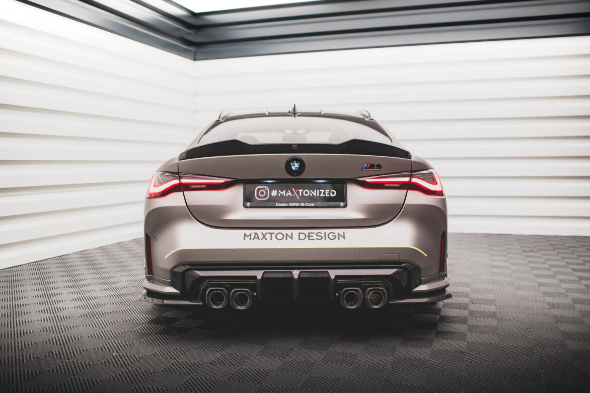 Carbon Fiber Heckklappen Spoiler für BMW M4 G82 / M440i G22 / 4 M-Pack G22   Maxton Design