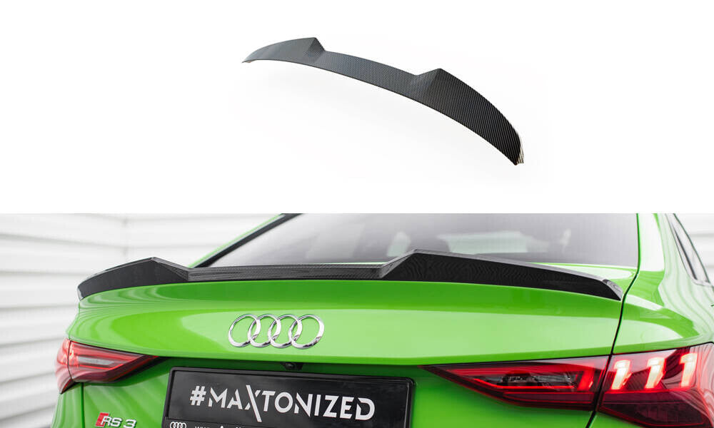 Carbon Fiber Heckklappenspoiler für Audi RS3 Limousine 8Y   Maxton Design