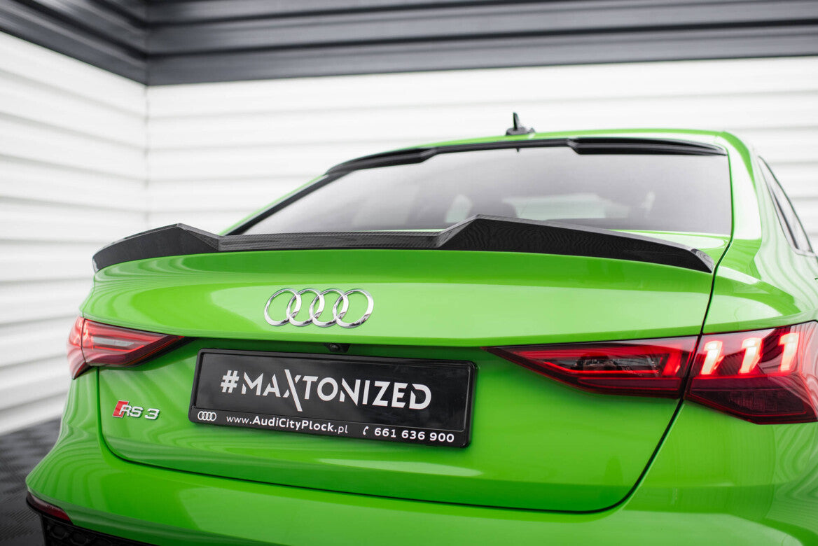 Carbon Fiber Heckklappenspoiler für Audi RS3 Limousine 8Y   Maxton Design