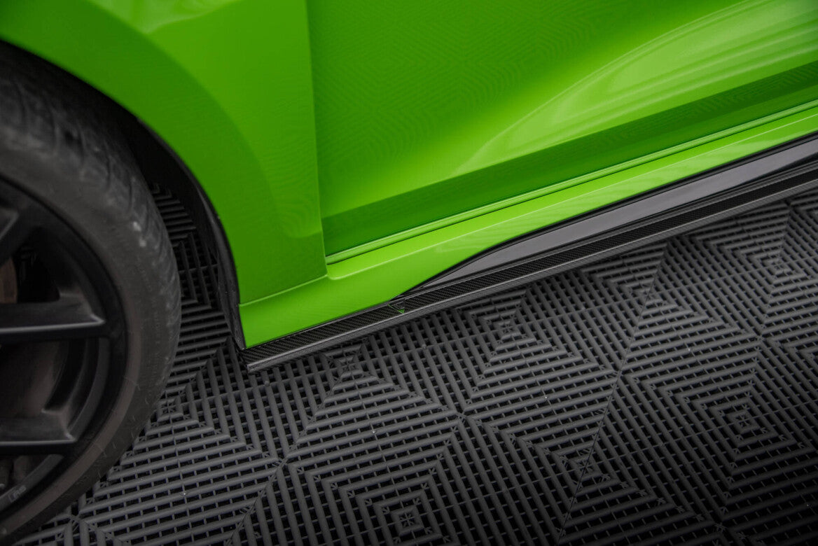 Carbon Fiber Seitenschweller für Audi RS3 Limousine 8Y   Maxton Design
