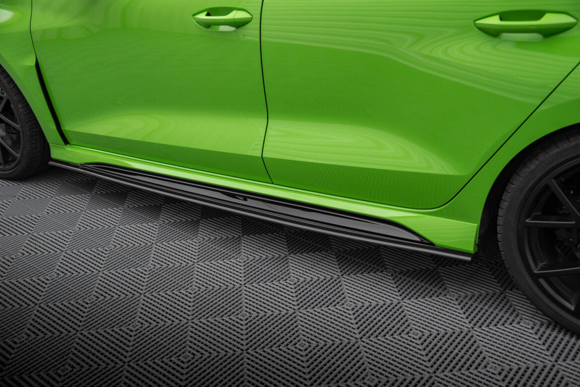 Carbon Fiber Seitenschweller für Audi RS3 Limousine 8Y   Maxton Design