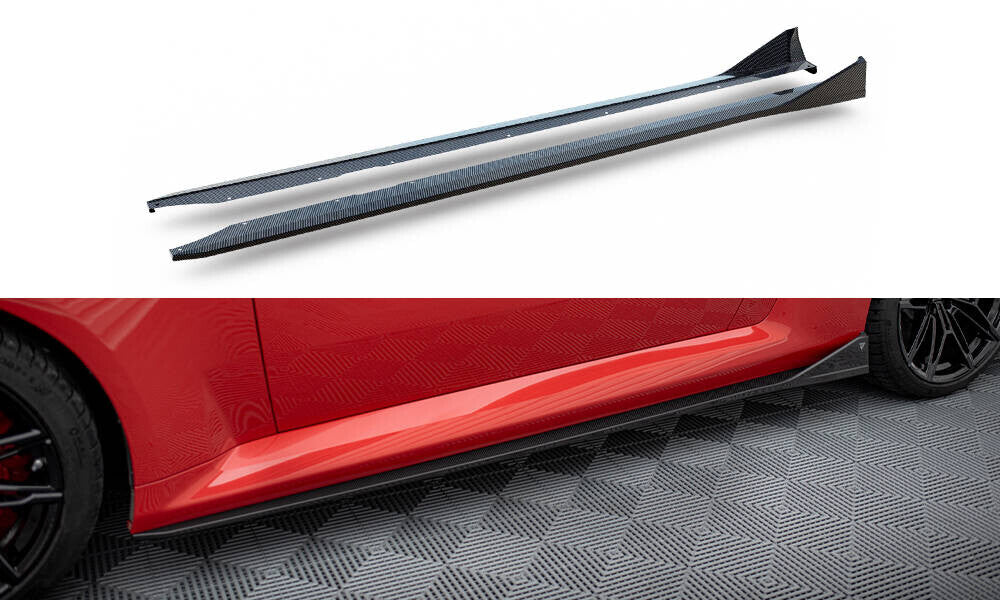 Carbon Fiber Seitenschweller für BMW M2 G87   Maxton Design