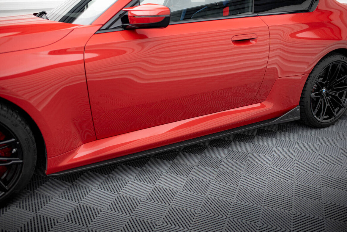 Carbon Fiber Seitenschweller für BMW M2 G87   Maxton Design