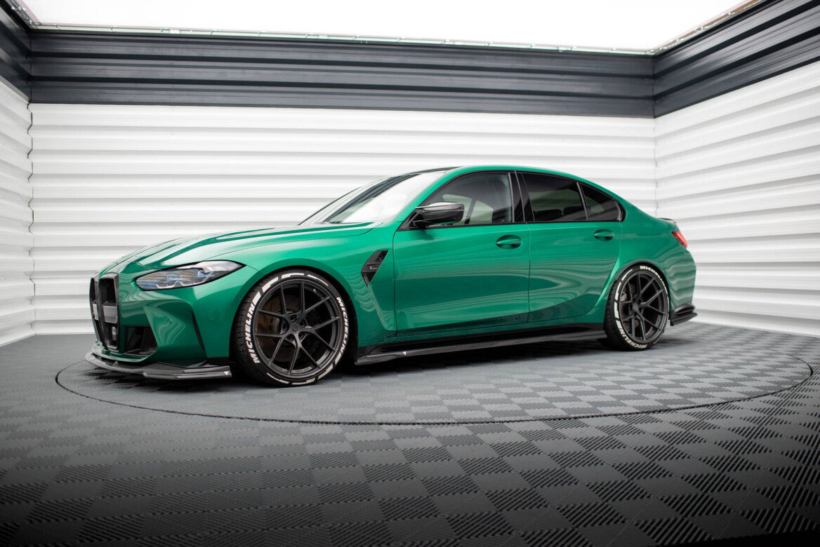 Carbon Fiber Seitenschweller für BMW M3 G80   Maxton Design