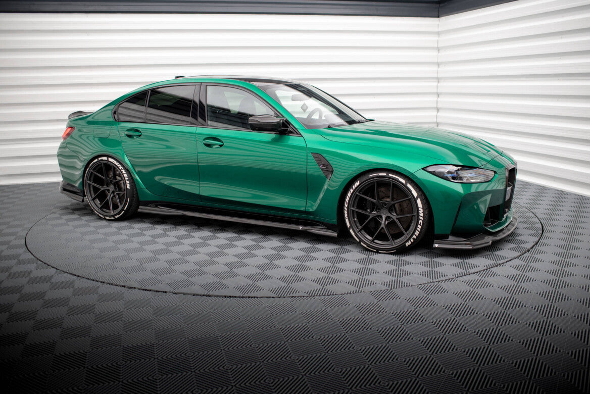 Carbon Fiber Seitenschweller für BMW M3 G80   Maxton Design