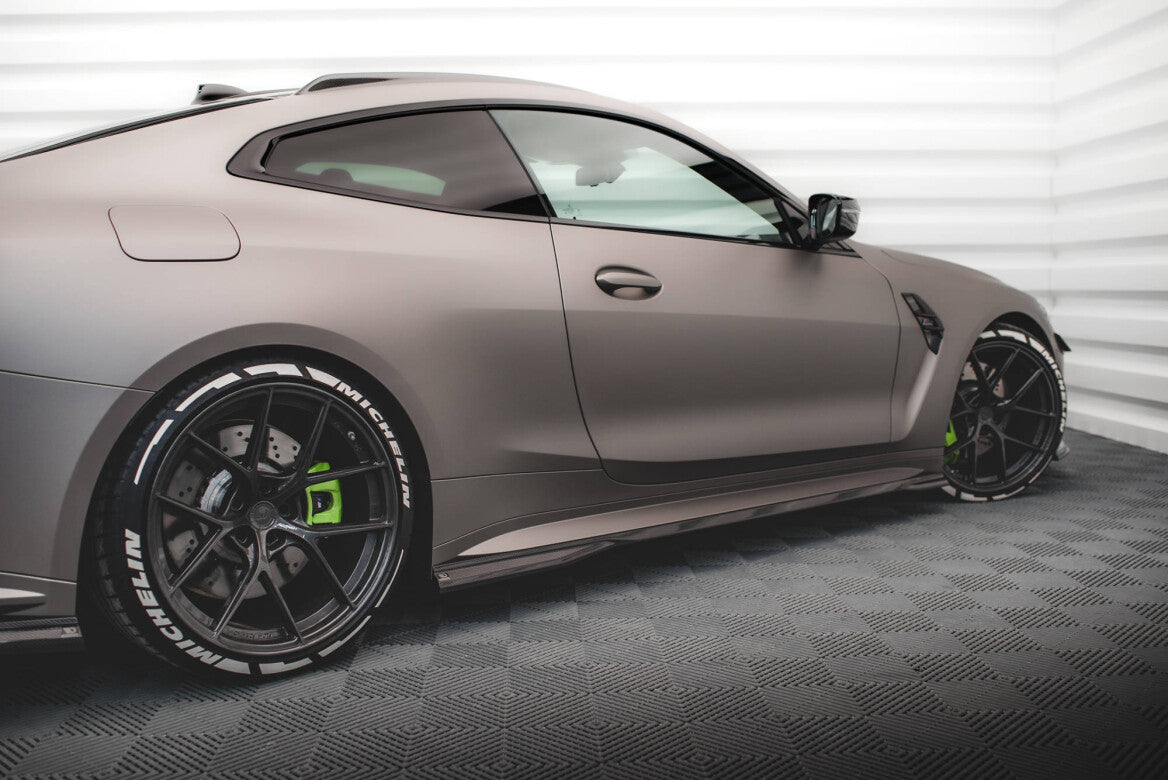 Carbon Fiber Seitenschweller für BMW M4 G82   Maxton Design