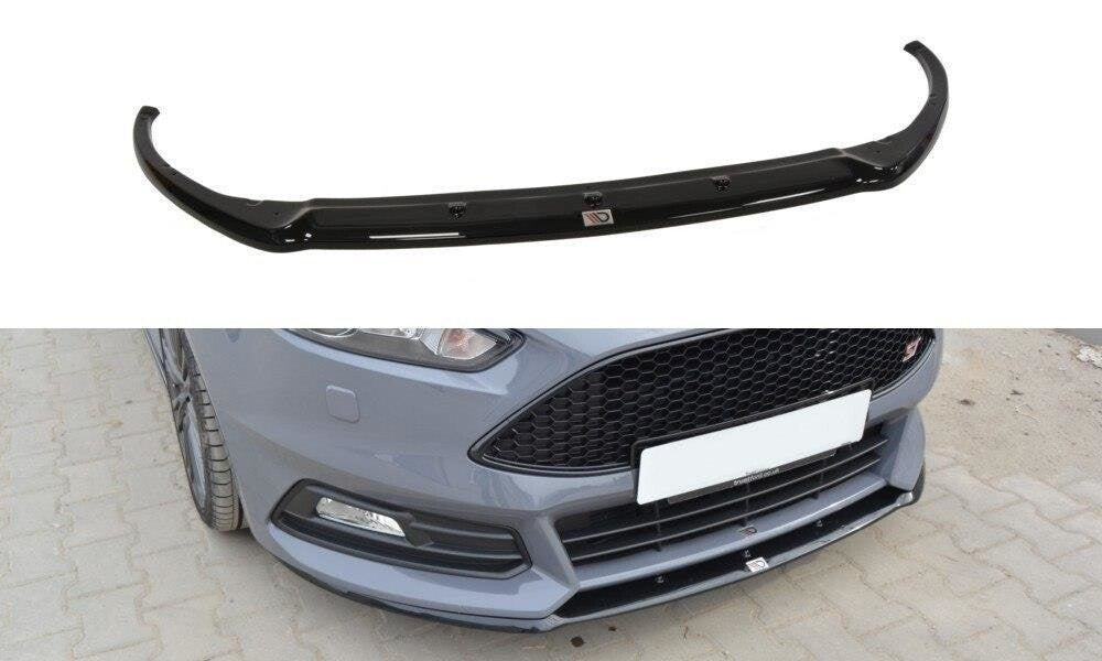 Cup Spoilerlippe Front Ansatz für Ford Focus ST Mk3 FL   Maxton Design