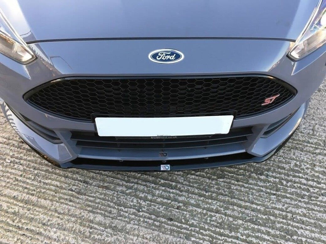 Cup Spoilerlippe Front Ansatz für Ford Focus ST Mk3 FL   Maxton Design