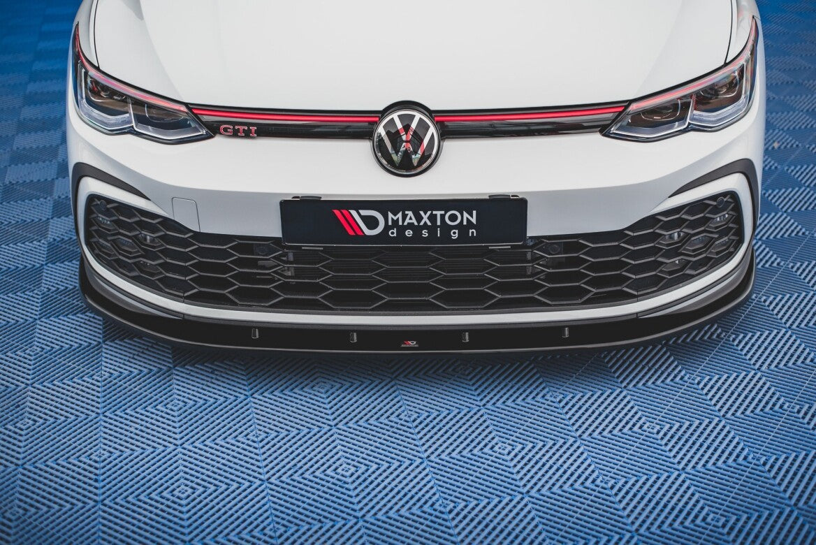 Cup Spoilerlippe Front Ansatz für VW Golf 8 GTI   Maxton Design