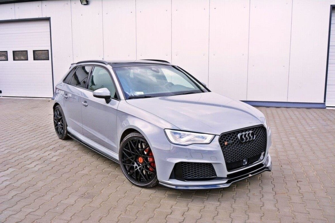 Cup Spoilerlippe Front Ansatz V.1 für Audi RS3 8V Sportback   Maxton Design