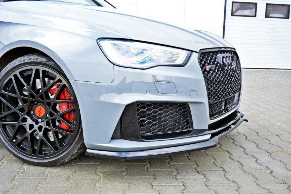 Cup Spoilerlippe Front Ansatz V.1 für Audi RS3 8V Sportback   Maxton Design