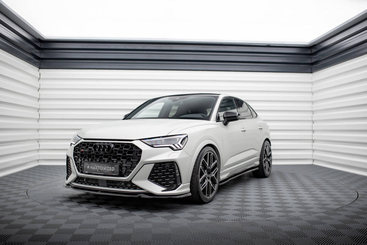 Cup Spoilerlippe Front Ansatz V.1 für Audi RSQ3   Maxton Design