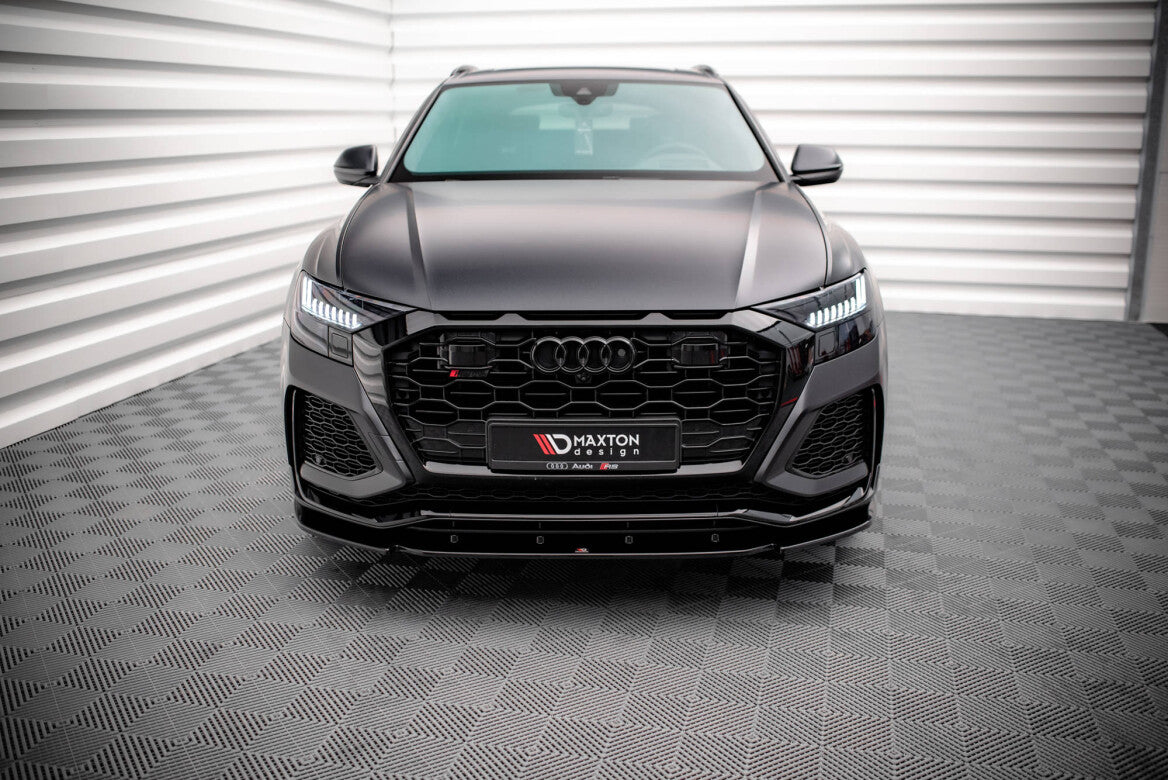 Cup Spoilerlippe Front Ansatz V.1 für Audi RSQ8   Maxton Design