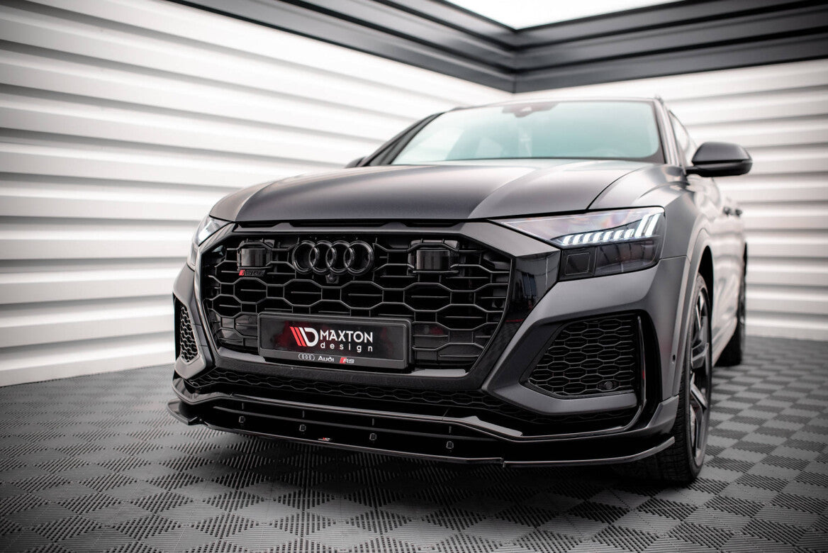 Cup Spoilerlippe Front Ansatz V.1 für Audi RSQ8   Maxton Design