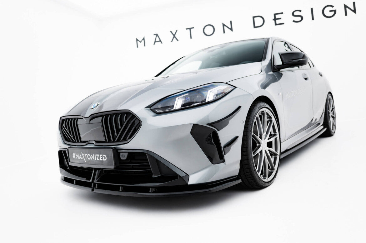 Cup Spoilerlippe Front Ansatz V.1 für BMW M135i / 1 M-Paket F70   Maxton Design