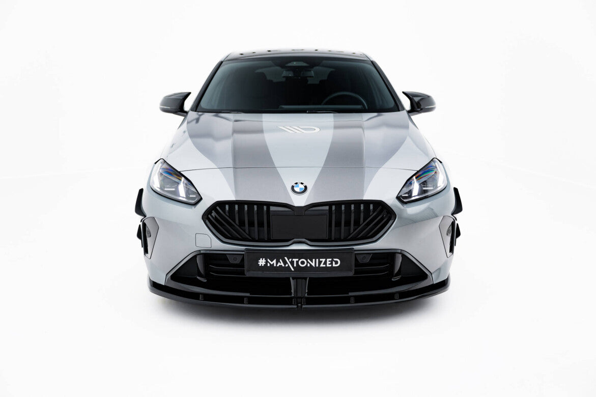 Cup Spoilerlippe Front Ansatz V.1 für BMW M135i / 1 M-Paket F70   Maxton Design