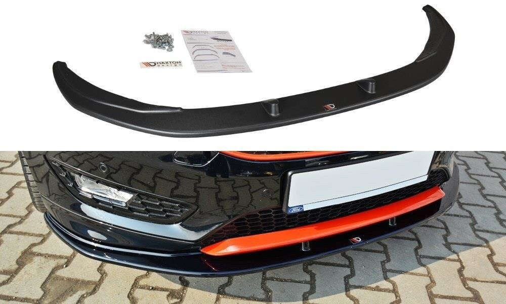 Cup Spoilerlippe Front Ansatz V.1 für Ford Focus ST-Line Mk3 FL   Maxton Design