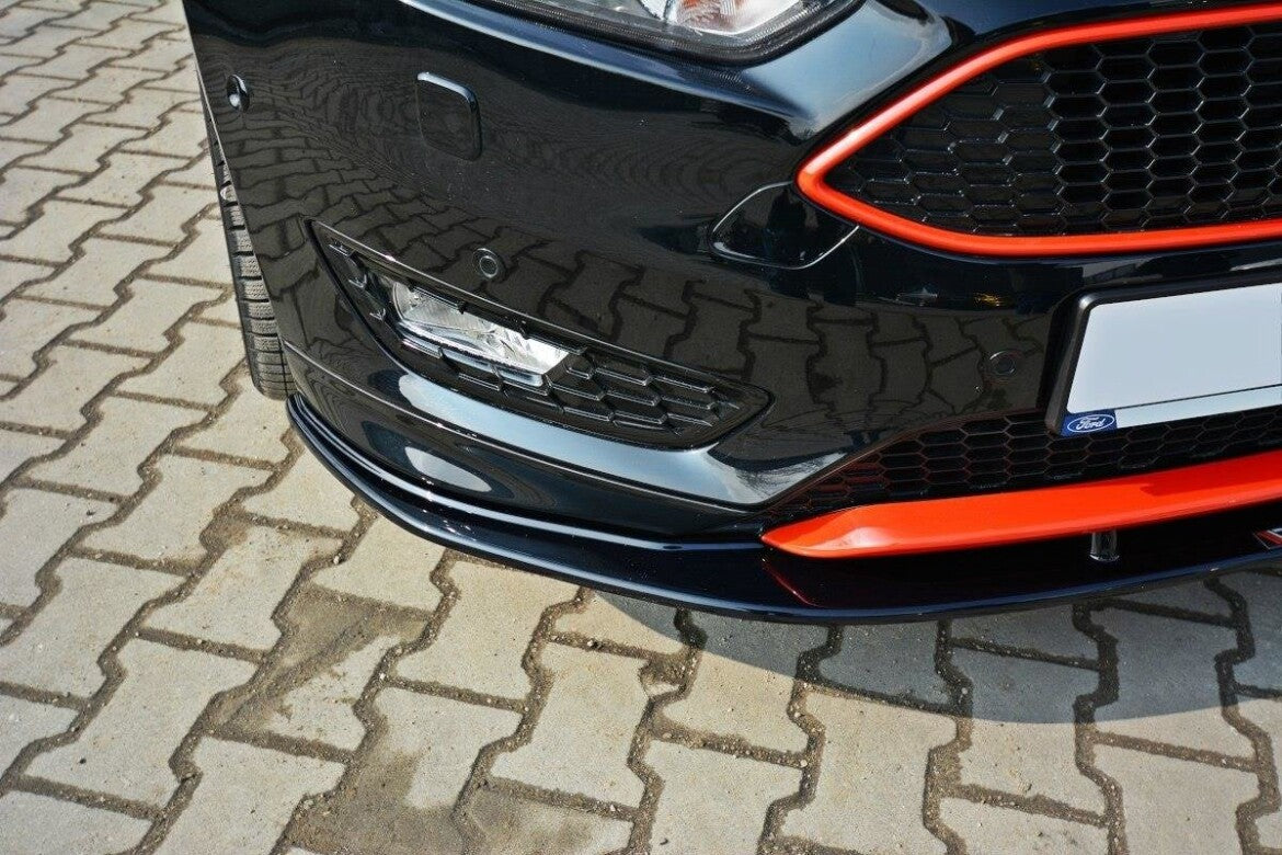 Cup Spoilerlippe Front Ansatz V.1 für Ford Focus ST-Line Mk3 FL   Maxton Design
