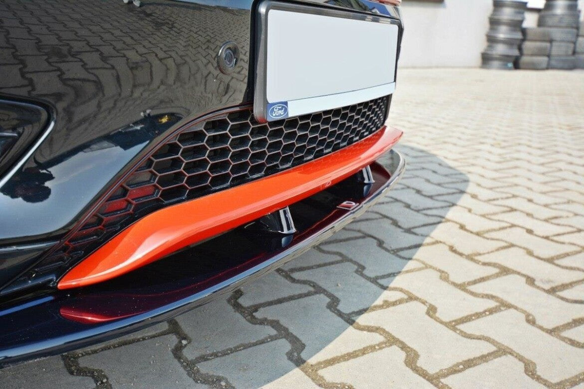 Cup Spoilerlippe Front Ansatz V.1 für Ford Focus ST-Line Mk3 FL   Maxton Design